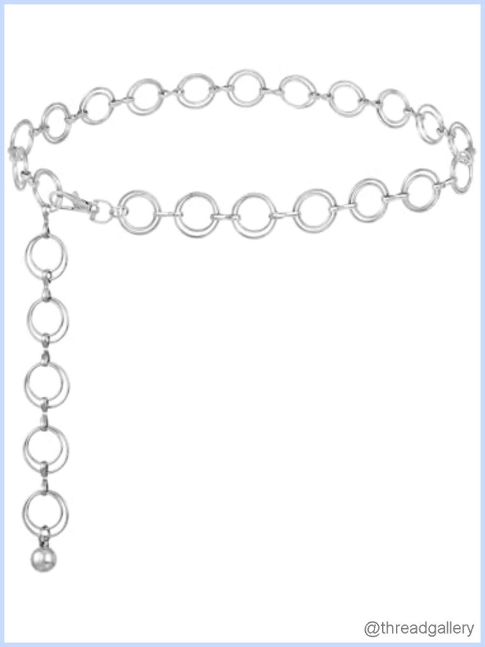 Adjustable Multilayer Chain Belt Alloy Waist Chain for Dress